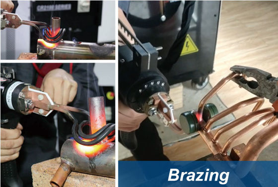 Heating equipment Portable Induction Brazing Machine Metal Heat Treatment
