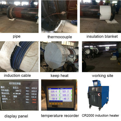 10KVA Fault Protection Induction Heating Machine Blanket Type With IP20 Protection Level