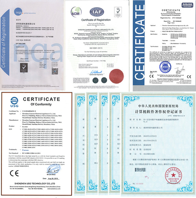 High Performance IGBT Induction Heating Machine Out Frequency 9kw Power